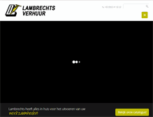 Tablet Screenshot of lambrechtsverhuur.be